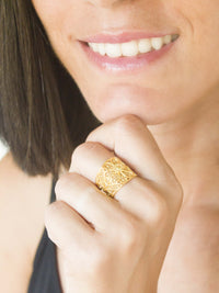 Anel Campestre – Ouro 9k / Ouro 19k