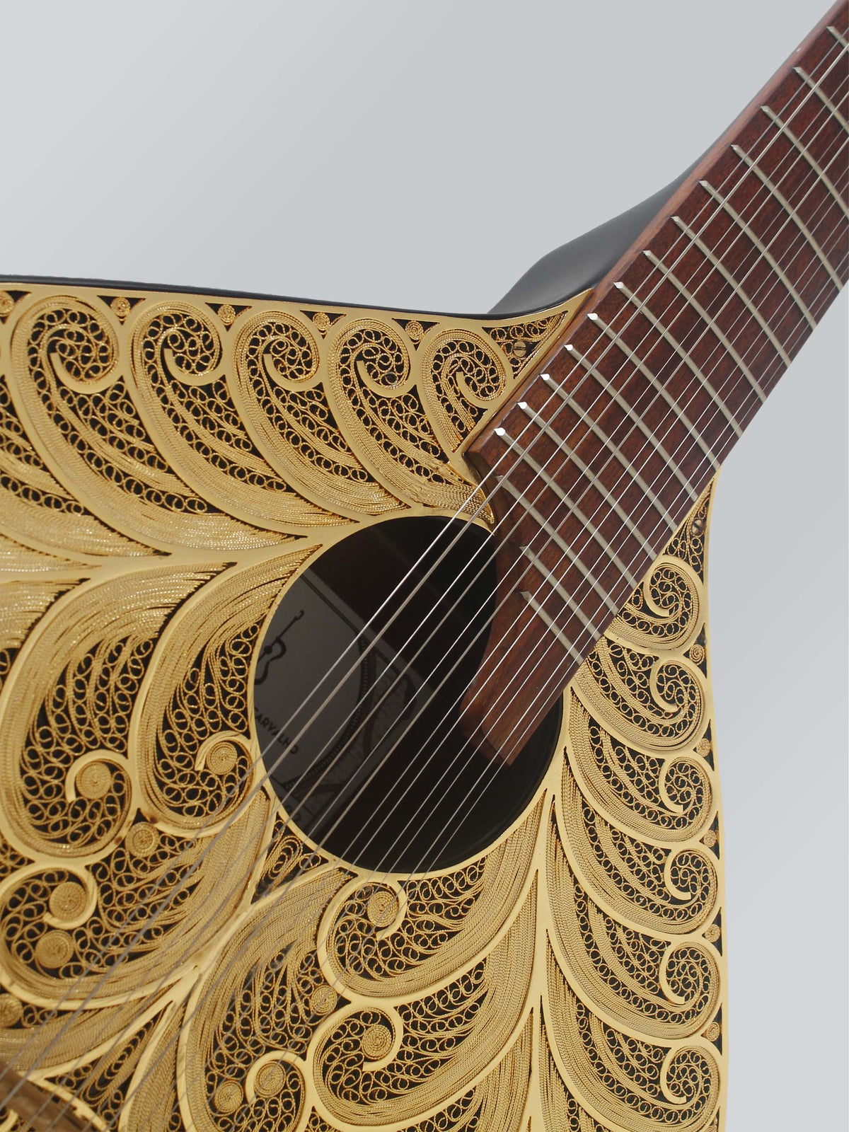 Guitarra Portuguesa de Lisboa com tampo em filigrana (4283102265403)