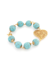 Pulseira Princesa das Astúrias em filigrana – Prata Dourada