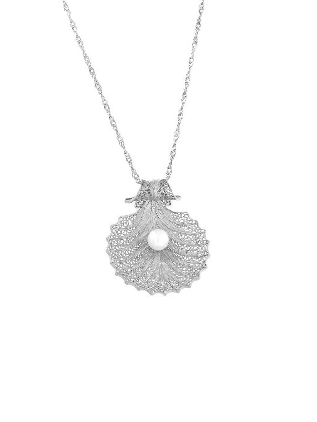 Concha com Pérola em filigrana (4479544852539)