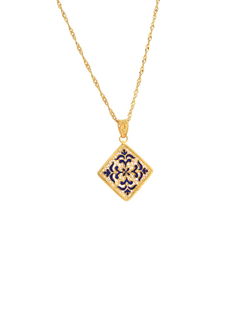 Medalha Azulejo com esmalte (5427387039894)