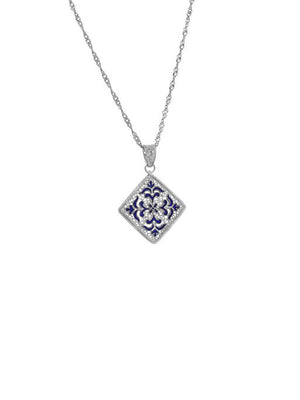 Medalha Azulejo com esmalte (5427387039894)