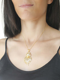 Coração Clássico 5.5cm em Ouro 19 Quilates