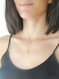 Coração Clássico 2.3cm em Ouro 19 Quilates