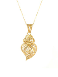 Coração Clássico 2.3cm em Ouro 19 Quilates