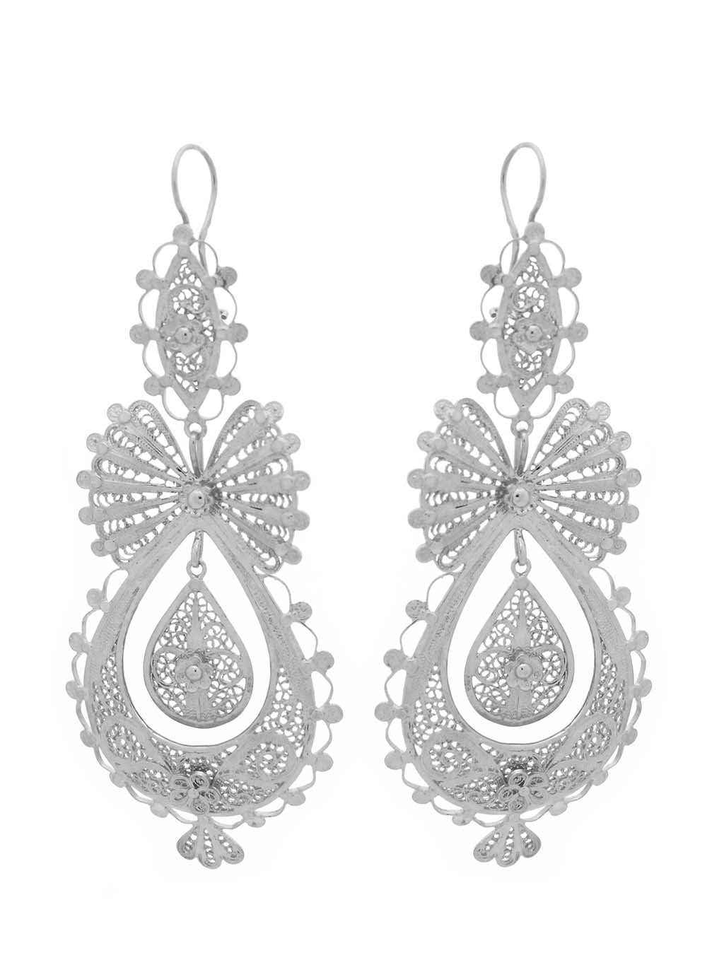 Brincos Princesa em filigrana (4813937705019)