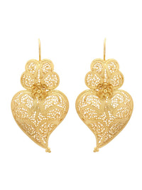 Brincos Tradicional 6cm em Prata/Ouro – Prata Dourada