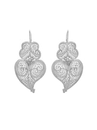 Brincos Tradicional 4.5cm em Prata/Ouro – Prata