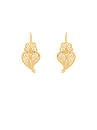 Brincos Tradicional 2.5cm em Prata/Ouro – Prata Dourada