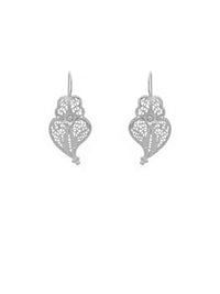 Brincos Tradicional 2.5cm em Prata/Ouro – Prata