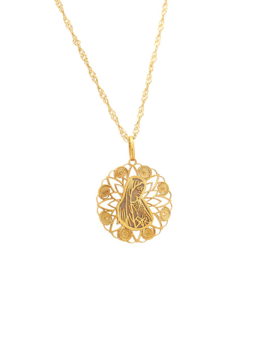 Medalha Comemorativa 13 de Maio - Nossa Senhora (4885681012795)