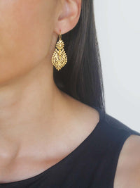 Brincos à Rainha  3.5cm em Ouro 19 Quilates