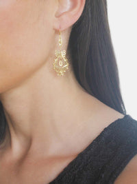 Brincos Princesa (tamanho S) – Ouro 9k / Ouro 19k