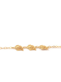 Pulseira 3 Corações