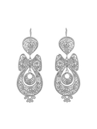 Brincos Princesa (Tamanho M) – Prata