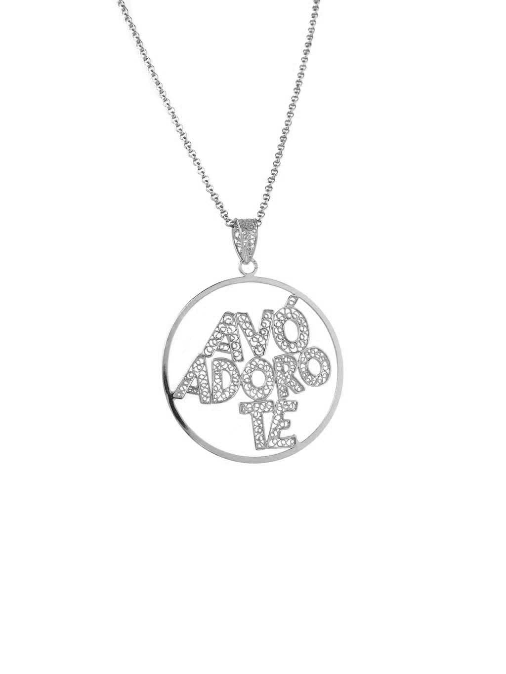 Avó Adoro-te em filigrana (5428527202454)