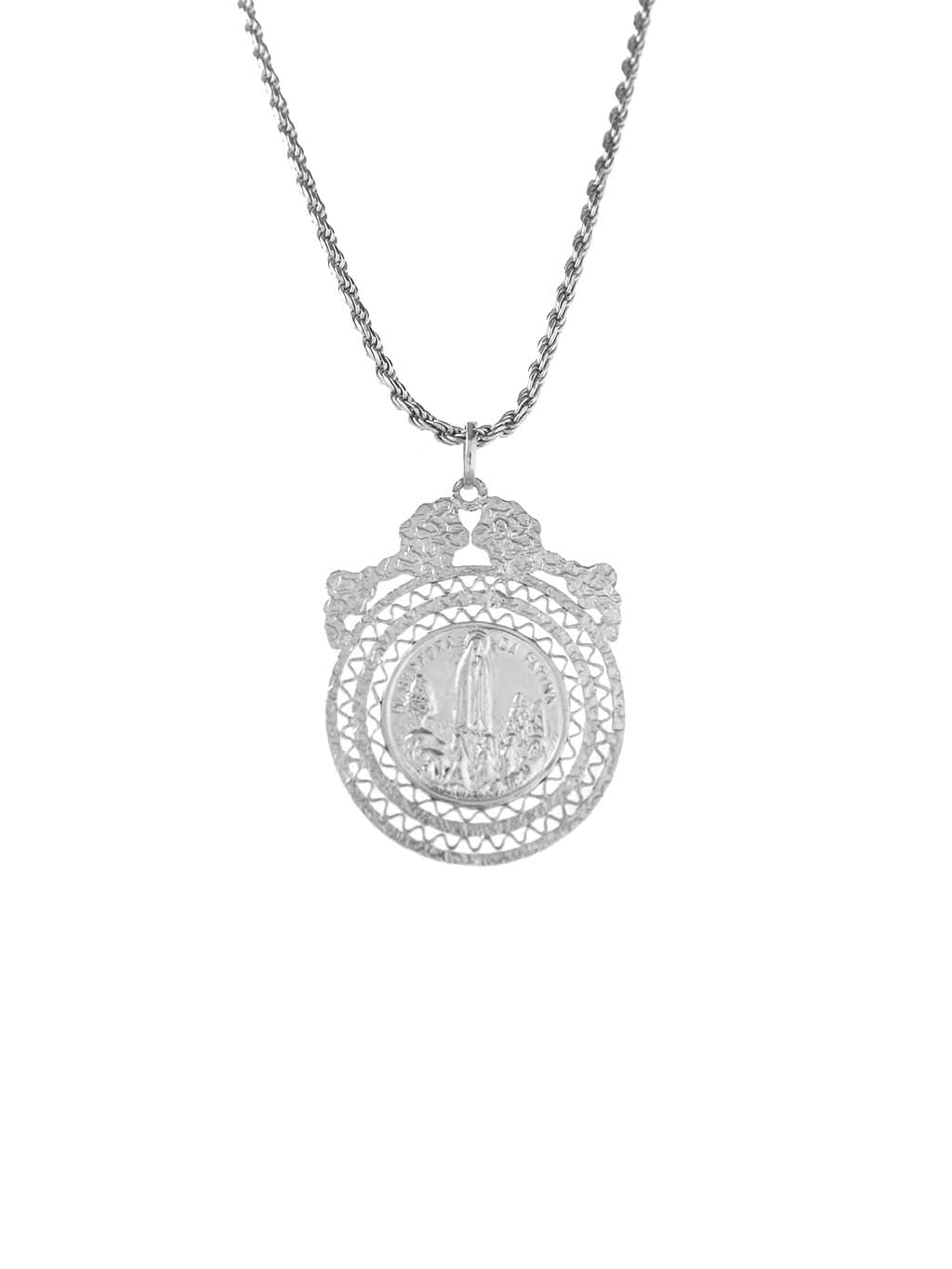 Medalha Libra com imagem de Nossa Senhora (5602969092246)