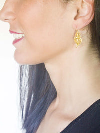 Brincos Tradicional 2.5cm em Prata/Ouro – Ouro 9k / Ouro 19k