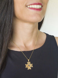 Cruz de Malta (tamanho M) – Ouro 9k / Ouro 19k