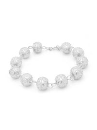 Pulseira Contas de Viana (10mm) – Prata
