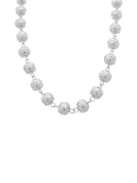 Colar Contas de Viana (10mm) – Prata