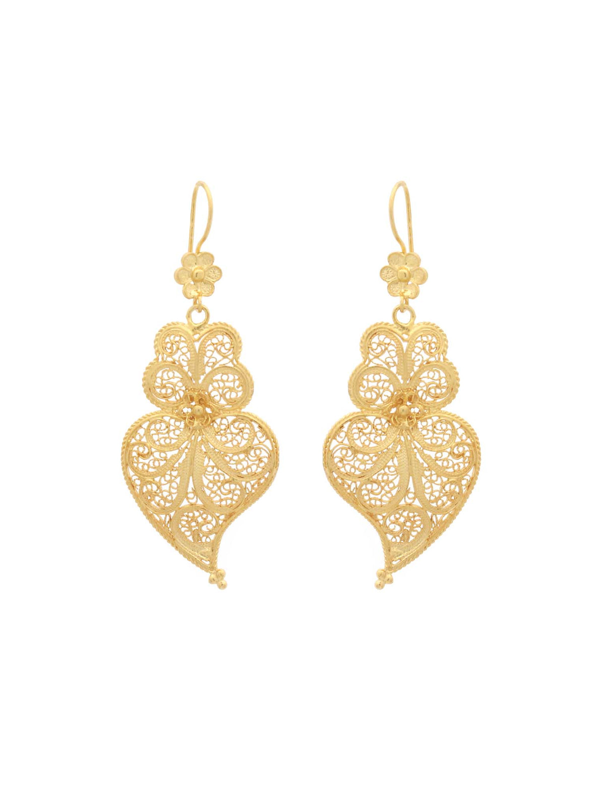 Brincos Virtuosa (Com Flor) (5937734123670)