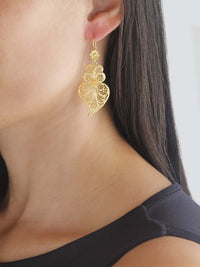 Brincos Virtuosa (Com Flor) – Ouro 9k / Ouro 19k