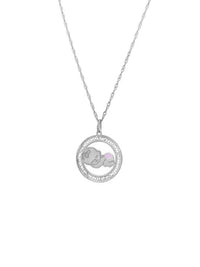 Medalha Bebé com Gravação (Menino/Menina) – Prata
