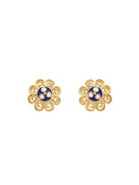 Brincos Florzinha – Prata Dourada / Ouro 9k / Ouro 19k
