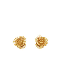 Brincos Rosa – Prata Dourada / Ouro 9k / Ouro 19k