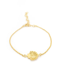 Pulseira Conchinha – Prata Dourada