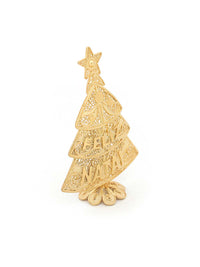Peça Decoração - Árvore Natal – Ouro 9k / Ouro 19k