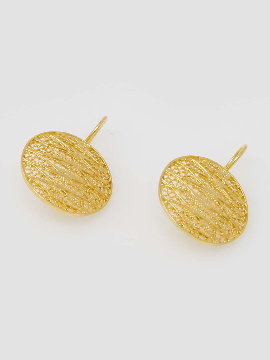 Brincos Redondos Filigrana