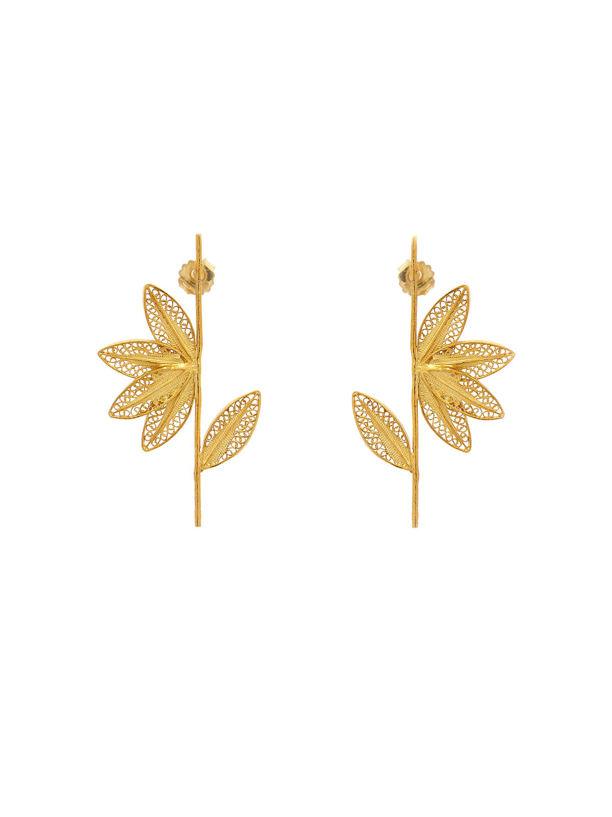 Brincos Meias Folhinhas