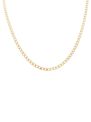 Fio de Homem Barbela em Ouro 19K (60cm)