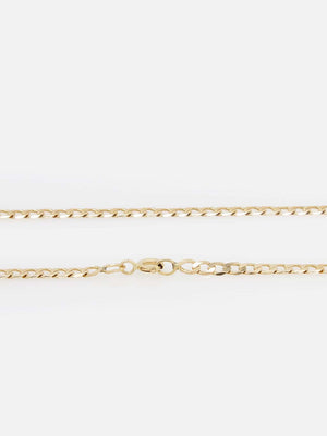 Fio de Homem Barbela em Ouro 19K (60cm)