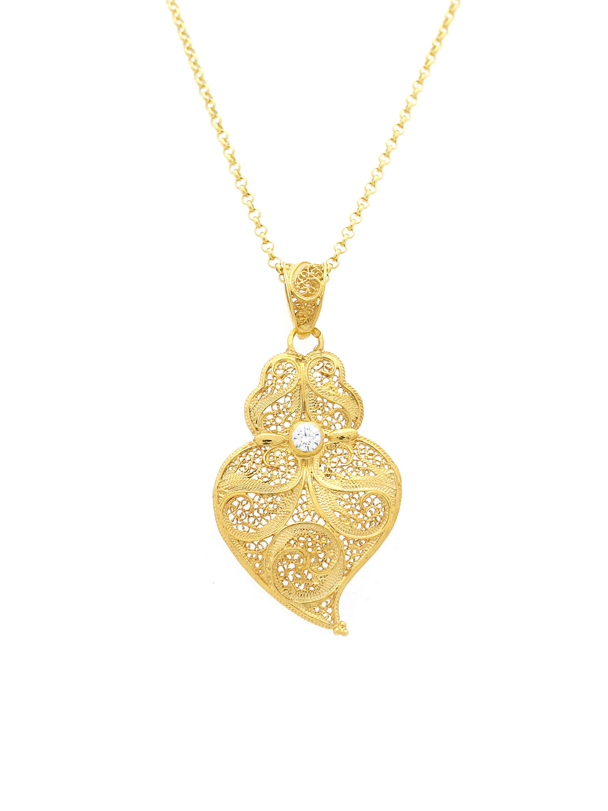 Medalha Sensivel com Pedra