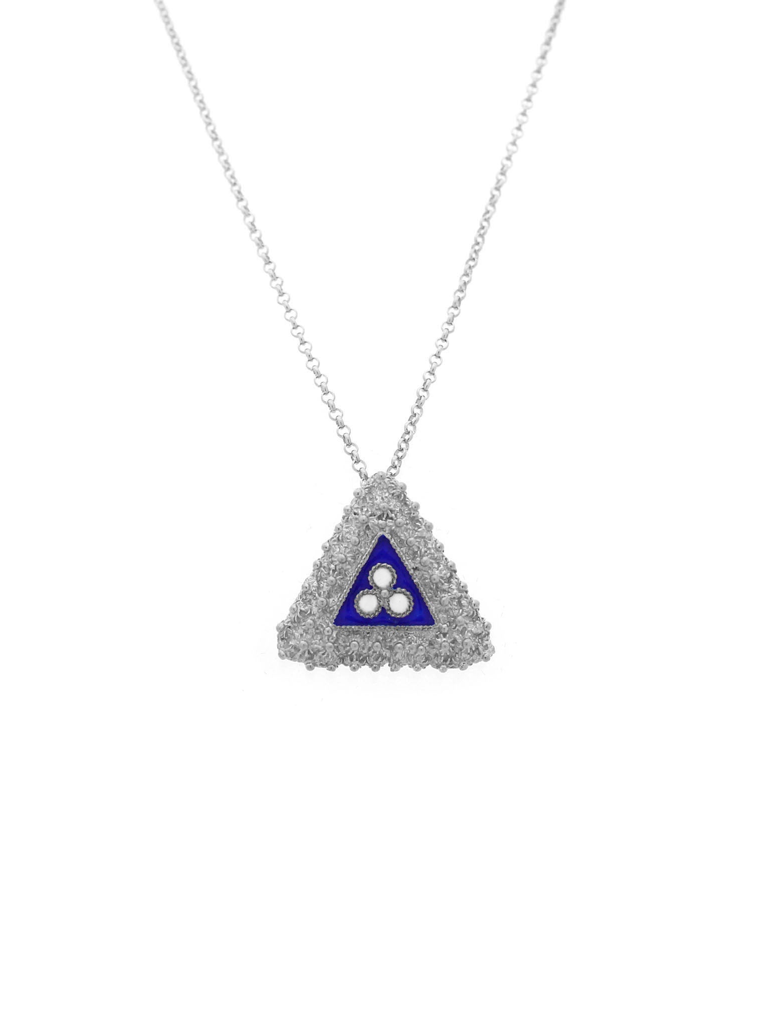 Medalha Caramujo Triangular