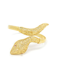 Escrava Cobra com Pedras – Ouro 9k / Ouro 19k