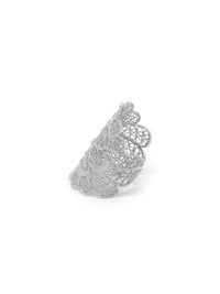Anel Tiara Filigrana – Prata