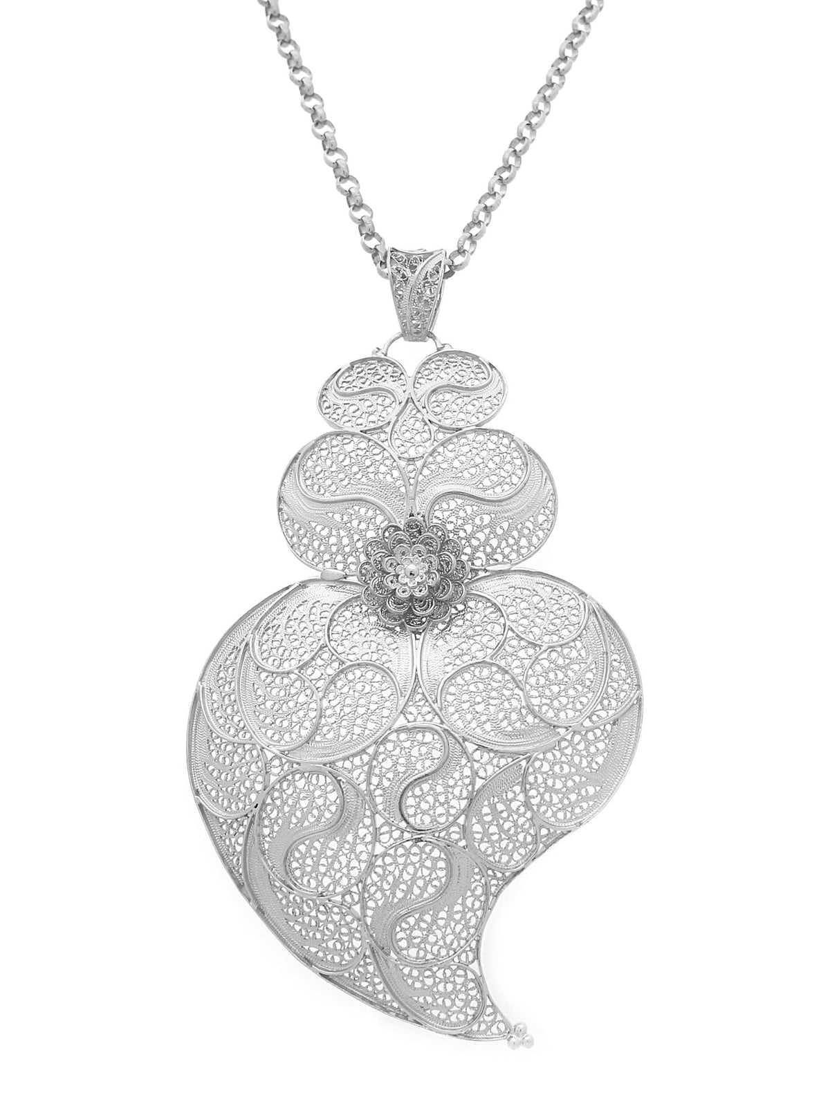 Medalha Coração Ondulante