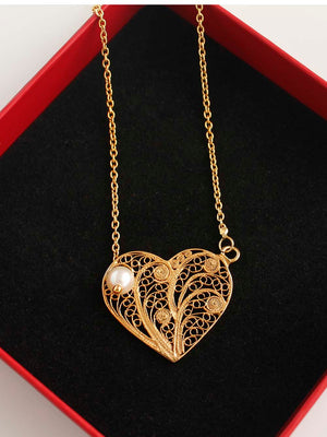 colar em filigrana com pérola e coração (2060927598651)