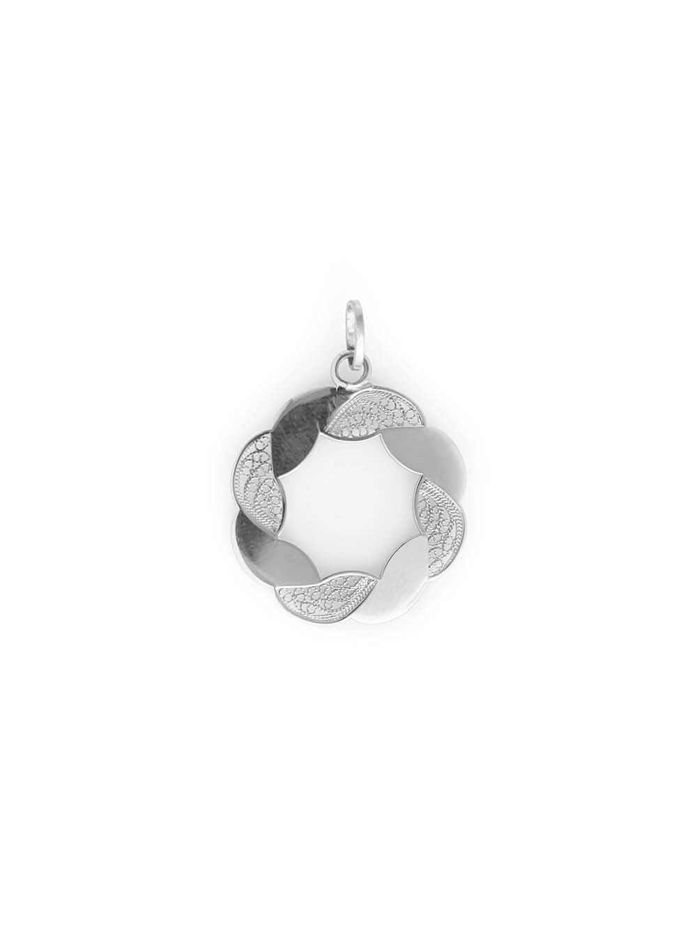 pendente circular em filigrana manual (2205589831739)
