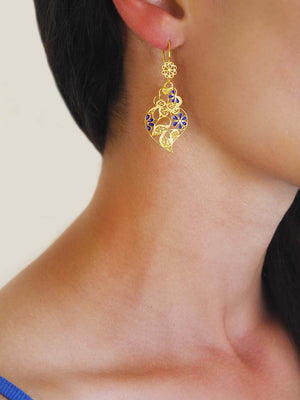 Brincos coração de Viana em filigrana (8882993617)