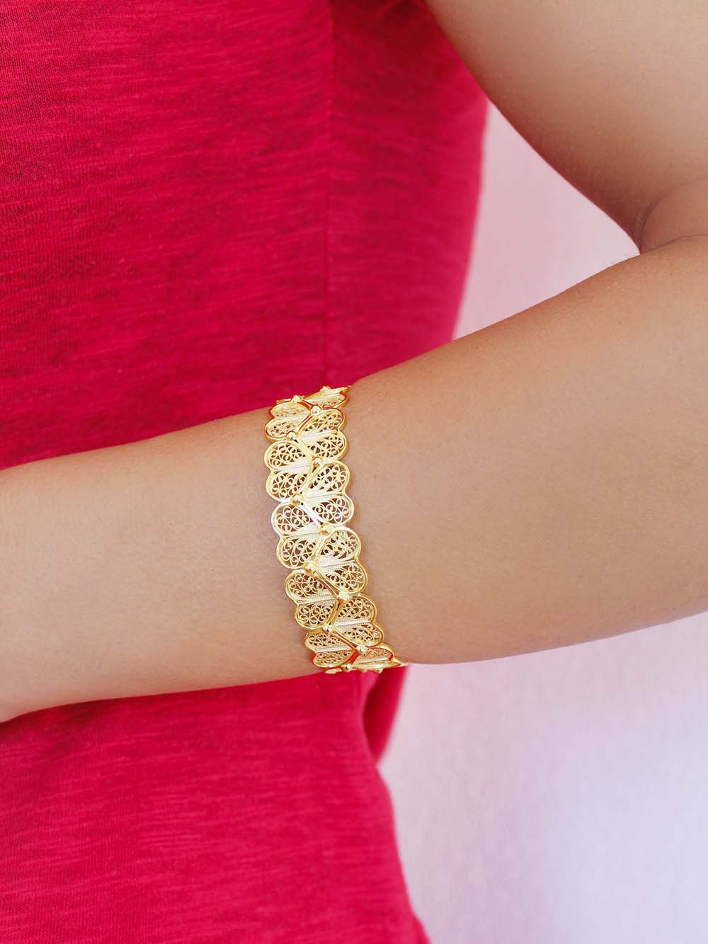 escrava coração de viana em prata (8911509201)